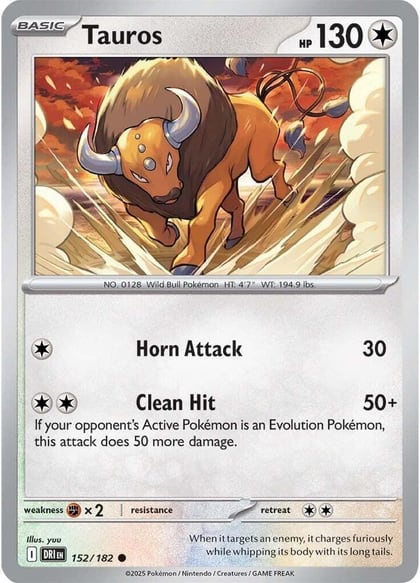 Tauros, SV10: Destined Rivals 152/182