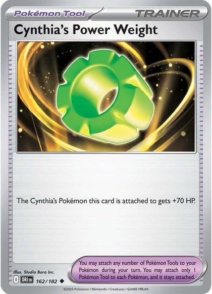 Cynthia's Power Weight, SV10: Destined Rivals 162/182