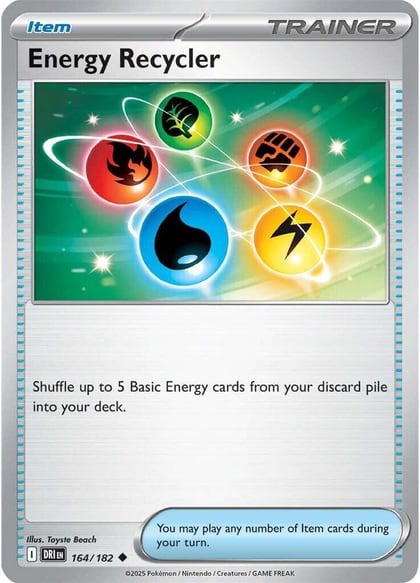 Energy Recycler, SV10: Destined Rivals 164/182