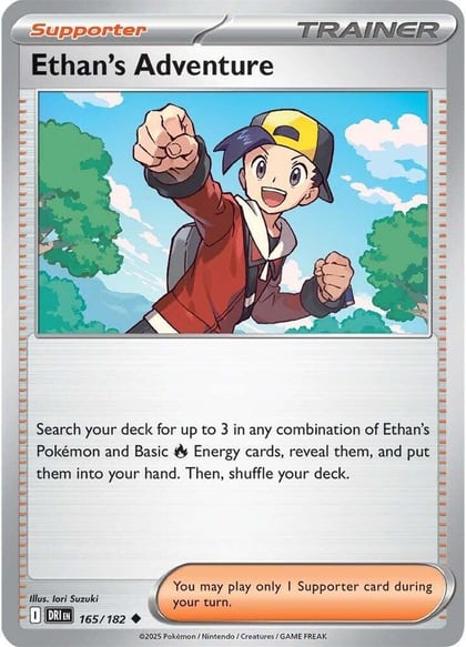 Ethan's Adventure - 165/182, SV10: Destined Rivals 165/182