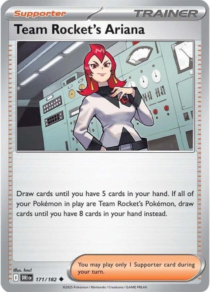 Team Rocket's Ariana - 171/182, SV10: Destined Rivals 171/182