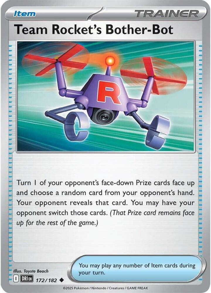 Team Rocket's Bother-Bot, SV10: Destined Rivals 172/182