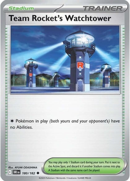Team Rocket's Watchtower, SV10: Destined Rivals 180/182