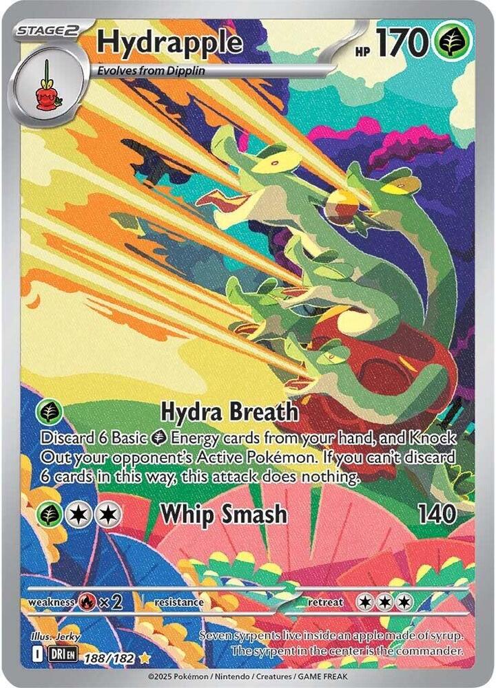 Hydrapple - 188/182, SV10: Destined Rivals 188/182