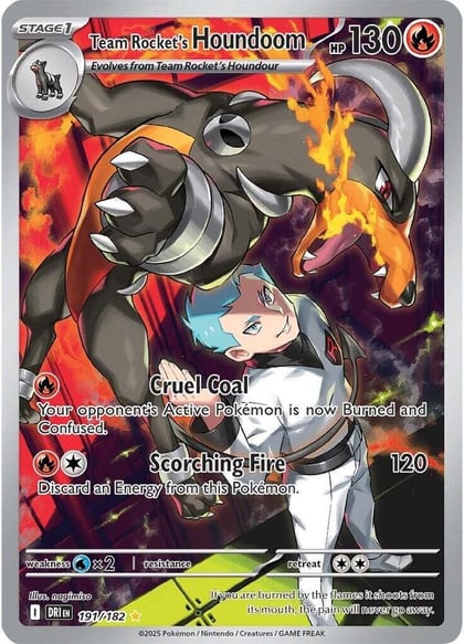 Team Rocket's Houndoom - 191/182, SV10: Destined Rivals 191/182