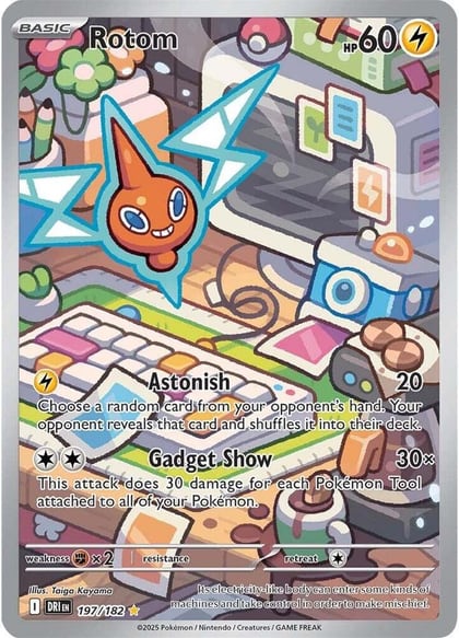 Rotom - 197/182, SV10: Destined Rivals 197/182