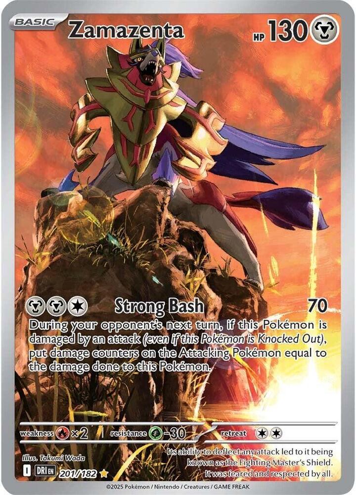 Zamazenta - 201/182, SV10: Destined Rivals 201/182