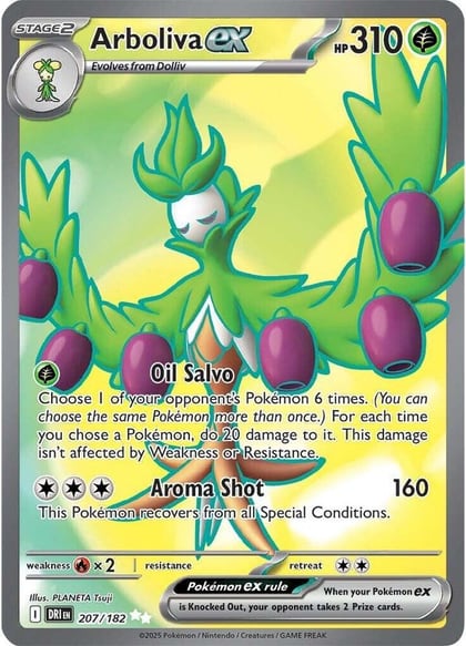 Arboliva ex - 207/182, SV10: Destined Rivals 207/182