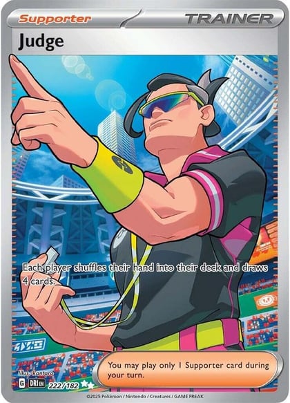 Judge - 222/182, SV10: Destined Rivals 222/182