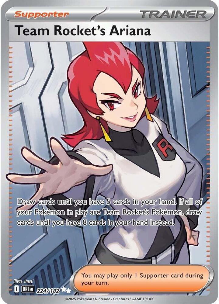 Team Rocket's Ariana - 224/182, SV10: Destined Rivals 224/182