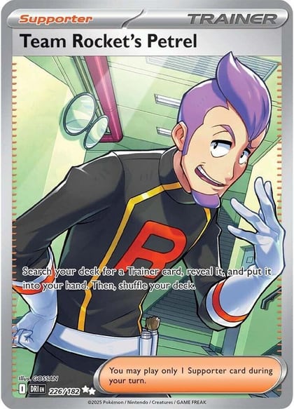 Team Rocket's Petrel - 226/182, SV10: Destined Rivals 226/182