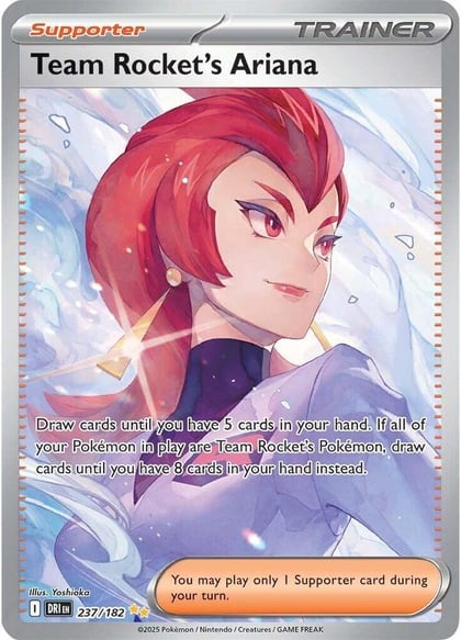 Team Rocket's Ariana - 237/182, SV10: Destined Rivals 237/182