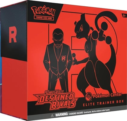 Destined Rivals Pokemon Center Elite Trainer Box (Exclusive), SV10: Destined Rivals P624675