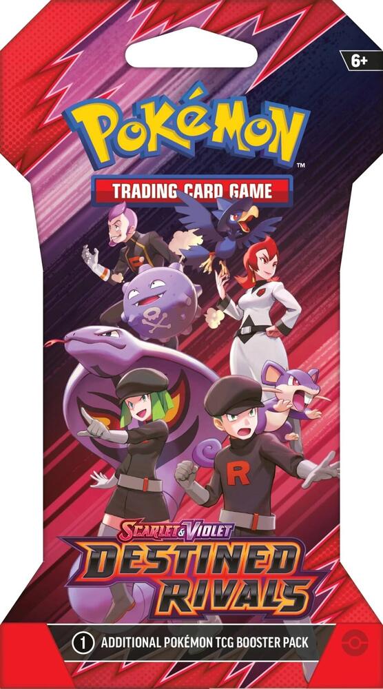 Destined Rivals Sleeved Booster Pack, SV10: Destined Rivals P624684