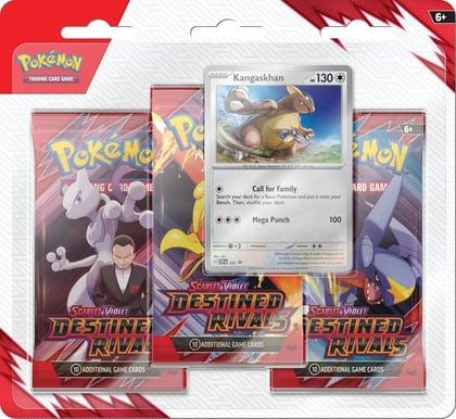 Destined Rivals 3 Pack Blister [Kangaskhan], SV10: Destined Rivals P625683