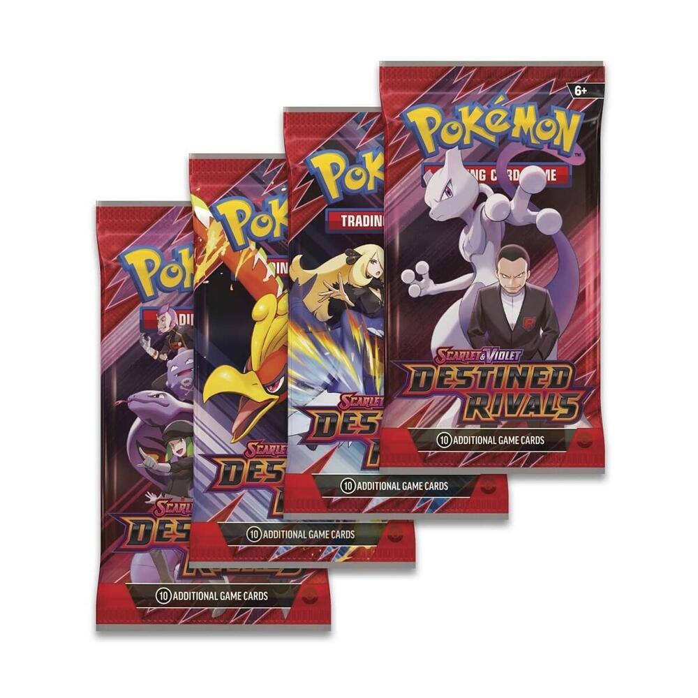 Destined Rivals Booster Pack Art Bundle [Set of 4], SV10: Destined Rivals P649711