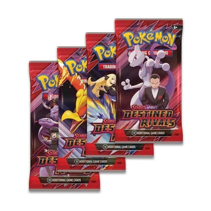 Destined Rivals Booster Pack Art Bundle [Set of 4], SV10: Destined Rivals P649711