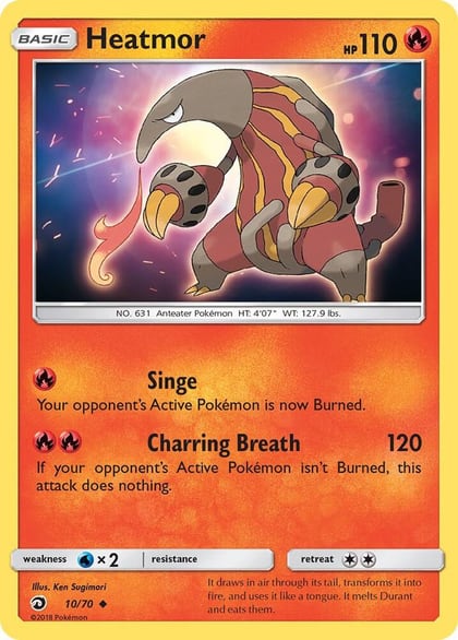 Heatmor, Dragon Majesty 10/70