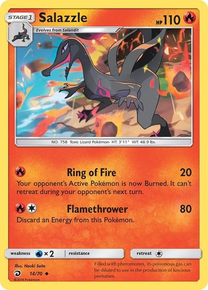 Salazzle, Dragon Majesty 14/70