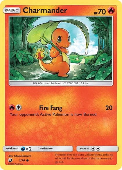 Charmander, Dragon Majesty 1/70