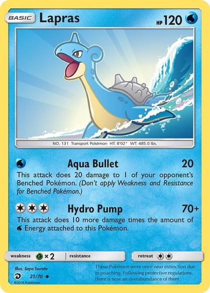 Lapras, Dragon Majesty 21/70