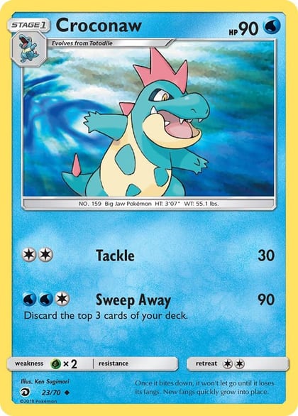 Croconaw, Dragon Majesty 23/70