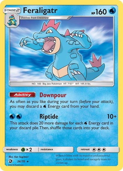Feraligatr, Dragon Majesty 24/70