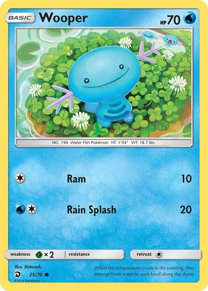 Wooper, Dragon Majesty 25/70