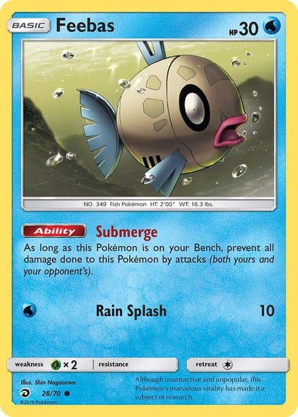 Feebas, Dragon Majesty 28/70