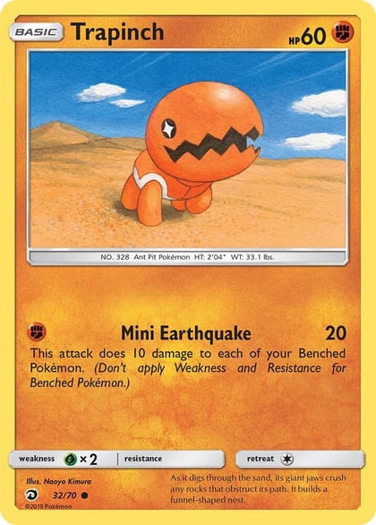 Trapinch, Dragon Majesty 32/70
