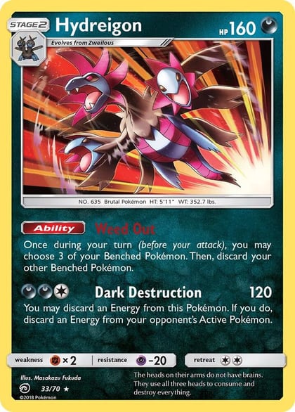 Hydreigon, Dragon Majesty 33/70