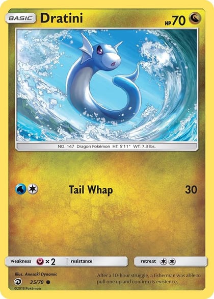 Dratini (35), Dragon Majesty 35/70