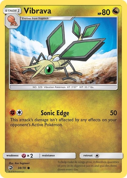 Vibrava, Dragon Majesty 38/70