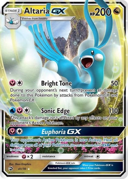 Altaria GX, Dragon Majesty 41/70