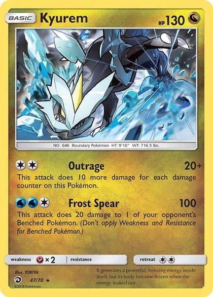 Kyurem, Dragon Majesty 47/70