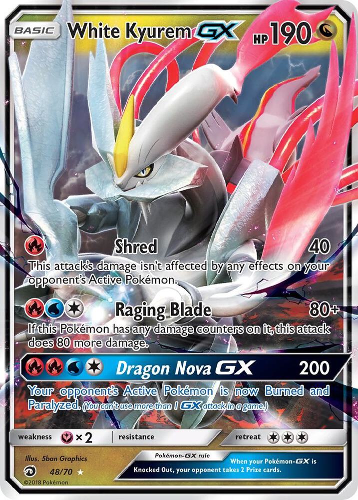 White Kyurem GX, Dragon Majesty 48/70