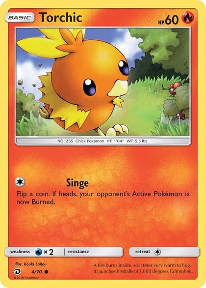 Torchic, Dragon Majesty 4/70