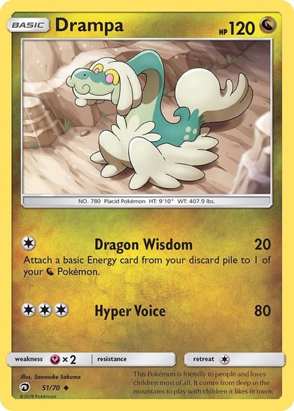 Drampa, Dragon Majesty 51/70