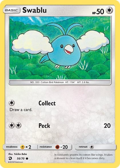 Swablu (56), Dragon Majesty 56/70