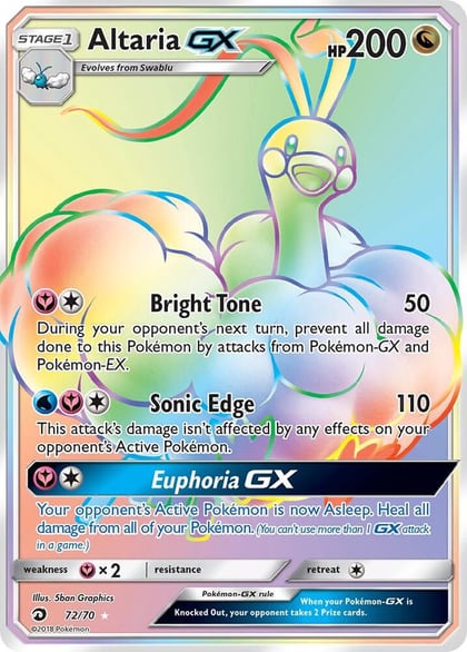 Altaria GX (Secret), Dragon Majesty 72/70