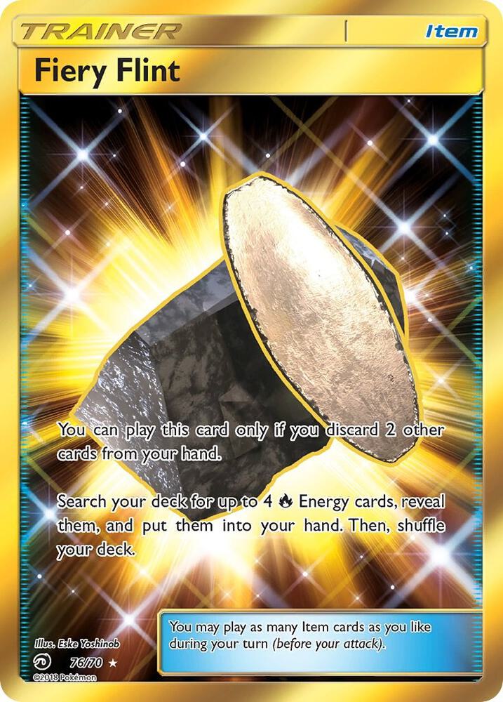Fiery Flint (Secret), Dragon Majesty 76/70