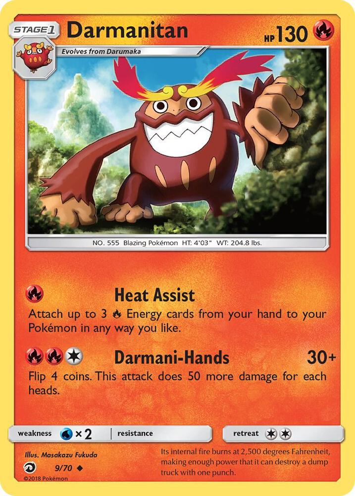 Darmanitan, Dragon Majesty 9/70