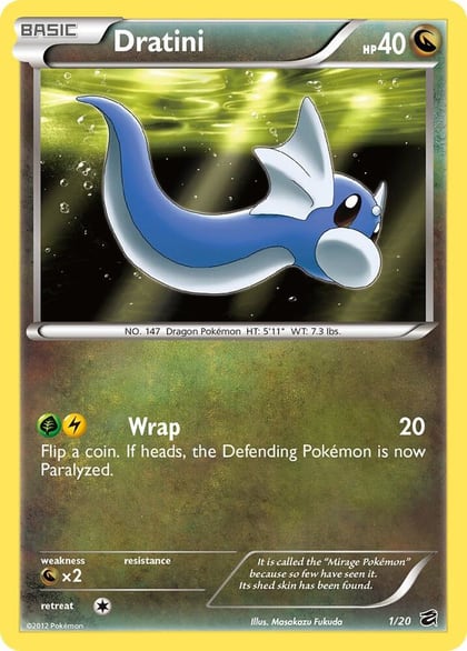 Dratini (1), Dragon Vault 1/20