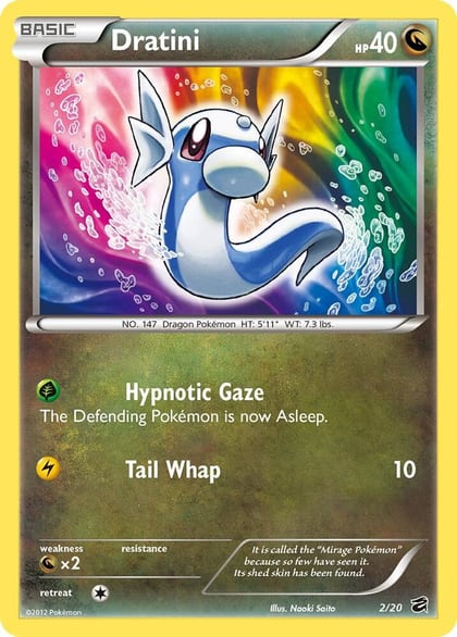 Dratini (2), Dragon Vault 2/20