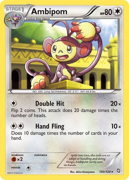 Ambipom, Dragons Exalted 100/124