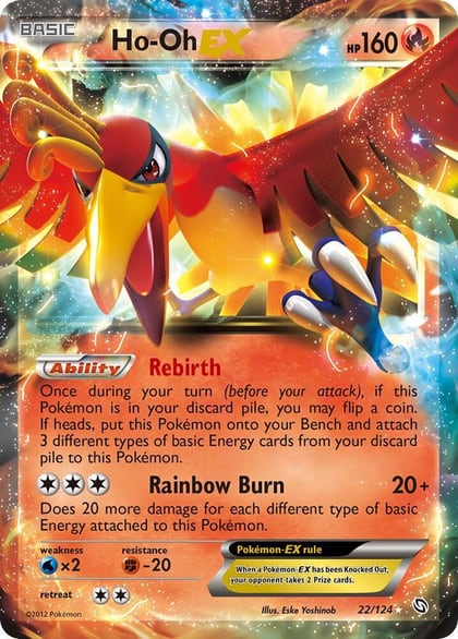 Ho-Oh EX, Dragons Exalted 22/124