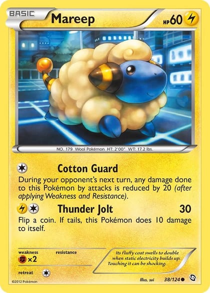 Mareep, Dragons Exalted 38/124