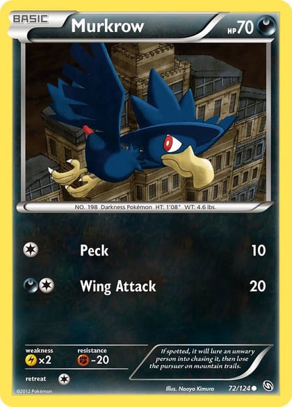 Murkrow, Dragons Exalted 72/124