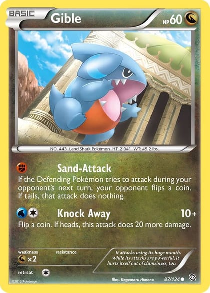 Gible (87), Dragons Exalted 87/124