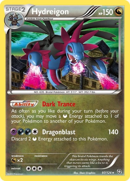 Hydreigon (97), Dragons Exalted 97/124